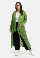 Kekoo Gebreide jas Long 'Cotton'