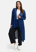 Kekoo Gebreide jas Long 'Cotton'