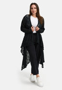 Kekoo Gebreide jas Long 'Cotton'