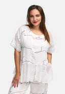 Κekoo Τουνίκ με τούλι 'Serra'