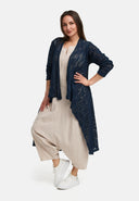 Ζακέτα πλεκτή Kekoo Long 'Cotton'