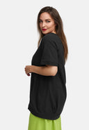 Långskjorta i linne i ballonsilhuett 'Venti'