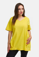 Longshirt van linnen in ballon silhouet 'Venti'