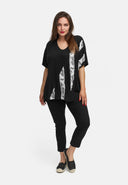 Tunika A-line i let viskose stretch 'Sovana'