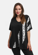 Tunique ligne A en viscose stretch léger 'Sovana'