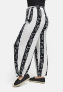 Rak stretchbyxa i viskos 'Sovana'