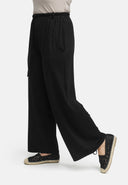 Lekki spodnie stretchowe z wiskozy 'Sovana'