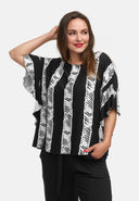 Rento tunika lepakkohihoilla 'Sovana'