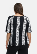 Boxig tröja i lätt viskosstretch 'Sovana'