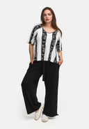 Boxig tröja i lätt viskosstretch 'Sovana'