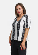 Boxig tröja i lätt viskosstretch 'Sovana'