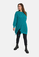 'Cotona' Πλεκτό Πουκάμισο Μακρύ – χαλαρό & άνετο