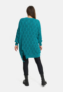 'Cotona' Πλεκτό Πουκάμισο Μακρύ – χαλαρό & άνετο