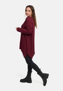 'Cotona' Πλεκτό Πουκάμισο Ασύμμετρη Γραμμή Α – χαλαρό & άνετο