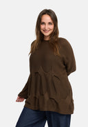 Πλεκτό πουκάμισο από καθαρό βαμβάκι 'Cotona'