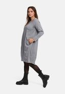 'Juline' Jurk – Denim met Stretch in O-Silhouet