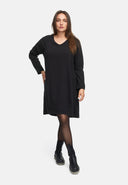 Robe de transition en mélange chanvre-coton 'Elure'