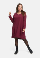 Robe de transition en mélange chanvre-coton 'Elure'