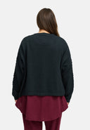 Strickjacke – cozy, zeitlos & mit Struktur-Details 'Cotona'