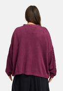 Strickjacke – cozy, zeitlos & mit Struktur-Details 'Cotona'