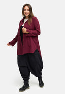 Long blouse Casual from Hemp-Cotton Mix 'Elure'