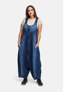 Latzhose aus Premium Denim 'Indiga'
