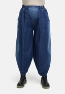 Weite Hose aus Premium Denim 'Indiga'