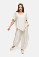 Kekoo Shirt Asymmetric 'Ibiza'
