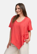 Kekoo Shirt Asymmetric 'Ibiza'