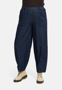 Pantalon large en denim bleu 'Bella'