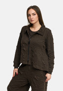 'Brunel' Jacke – acogedor stretch, elegante estructurado & cuello de camisa