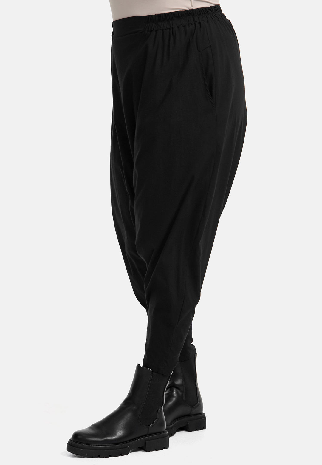 Kekoo Pantalon harem 'Luxe Noir' 