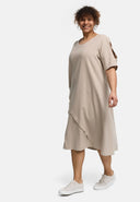 'Cotella' Katoenen Jurk – luchtig, puur & stijlvol