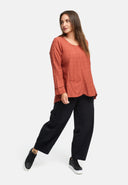Long Shirt in A-Line 'Ferina'