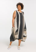 Vestido 'Sorella' – natural, artístico & expressivo