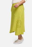 Gonna 'Livia' – Linea ad A, asimmetrica e elasticizzata