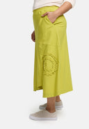 Gonna 'Livia' – Linea ad A, asimmetrica e elasticizzata