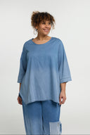 'Inea' Denimskjorte – blød og luftig