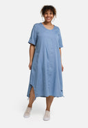 'Alina' klänning – A-linje, mjuk & med dragsko-detaljer