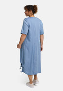 'Alina' klänning – A-linje, mjuk & med dragsko-detaljer