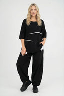 Tunika 'Saria' – krój w kształcie litery A, codzienna i nieskomplikowana