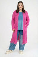 'Cotture' Lang Cardigan – Blød Berøring, Stilfuldt Snit & Luftig