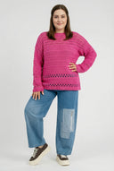 Koszulka dzianinowa 'Cotture' – Miękki w dotyku, stylowy krój i przewiewna