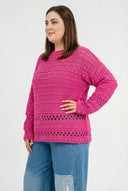 Koszulka dzianinowa 'Cotture' – Miękki w dotyku, stylowy krój i przewiewna