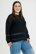 Koszulka dzianinowa 'Cotture' – Miękki w dotyku, stylowy krój i przewiewna