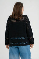 Koszulka dzianinowa 'Cotture' – Miękki w dotyku, stylowy krój i przewiewna